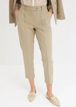 Femme bonprix Pantalons|Pantalon à taille élastiquée