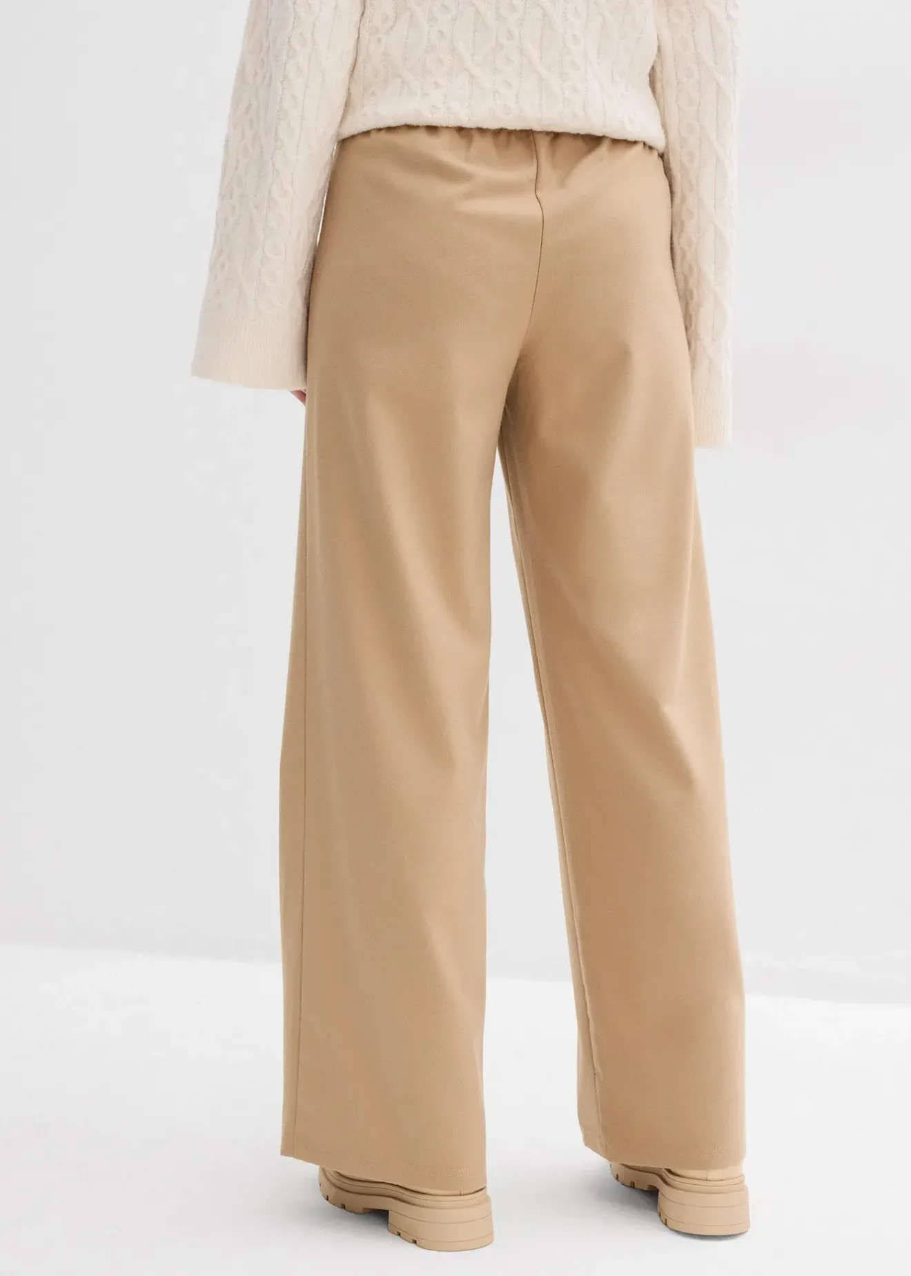 bonprix Pantalon à taille élastiquée|Femme Pantalons