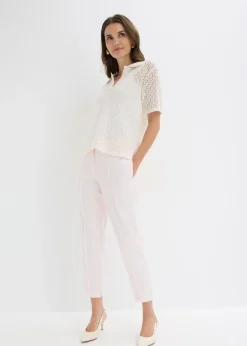 bonprix Pantalon à taille élastiquée|Femme Pantalons