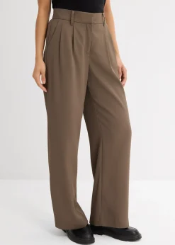 Femme bonprix Pantalons|Pantalon à texture twill
