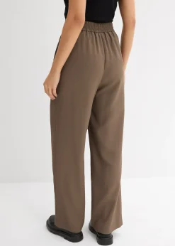 Femme bonprix Pantalons|Pantalon à texture twill
