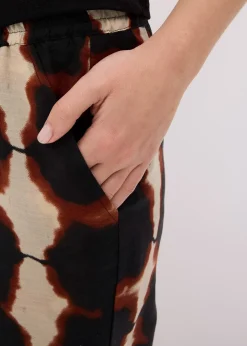 Femme bonprix Deux Pièces & Ensembles|Pantalons|Pantalon ample à imprimé batik
