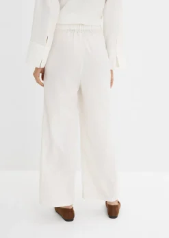 Femme bonprix Pantalons|Pantalon avec bouton décoratif