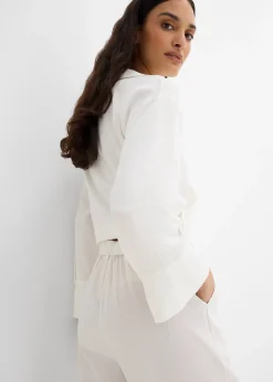 Femme bonprix Pantalons|Pantalon avec bouton décoratif