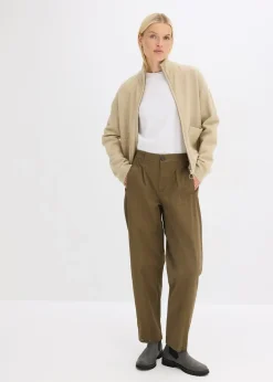 bonprix Pantalon barrel|Femme Pantalons