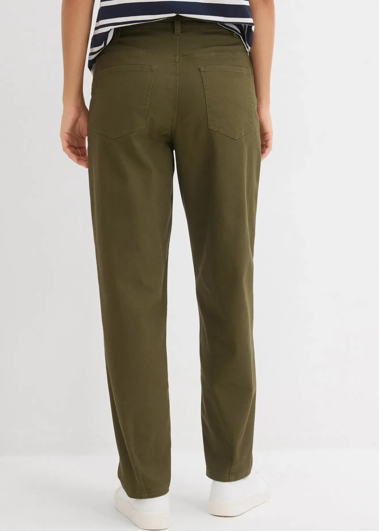 bonprix Pantalon barrel à taille élastiquée|Femme Pantalons