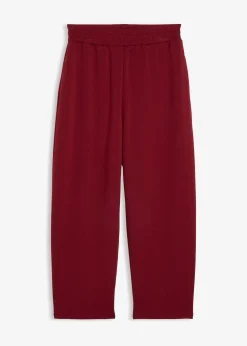 Femme bonprix Pantalons|Pantalon barrel en jersey néoprène