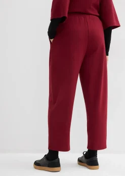 Femme bonprix Pantalons|Pantalon barrel en jersey néoprène