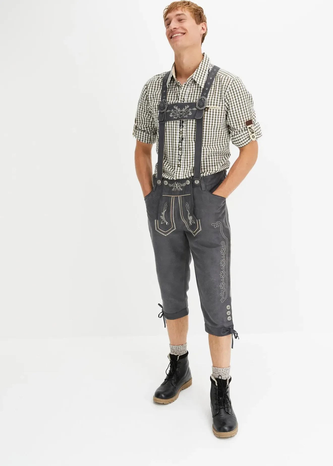 bonprix Pantalon bavarois regular|Homme Pantalons