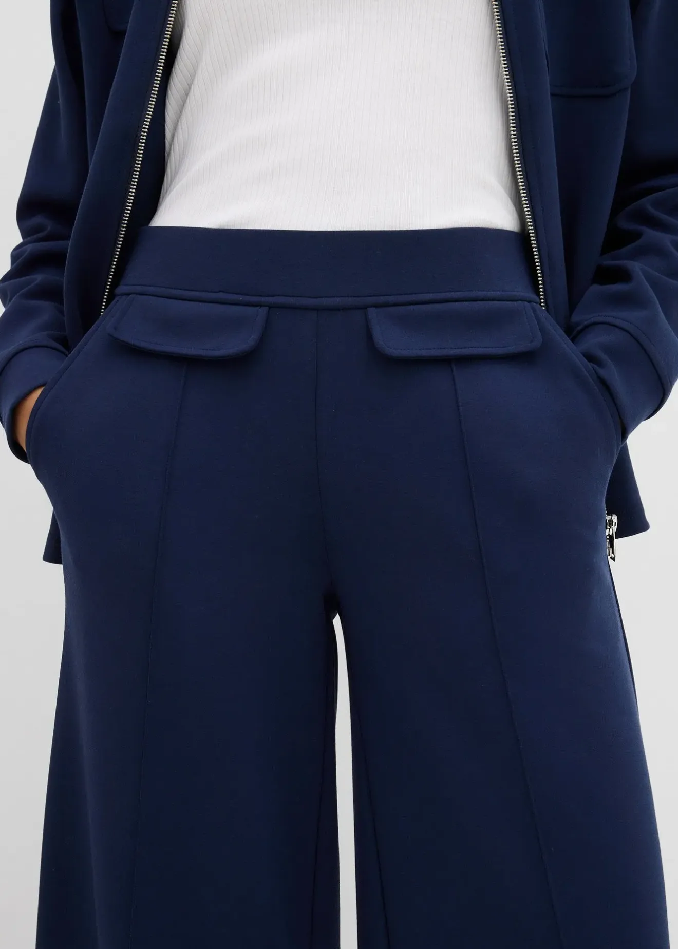 bonprix Pantalon bootcut légèrement brillant|Femme Pantalons