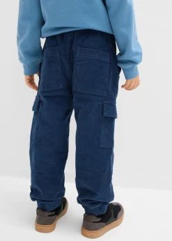 Enfant bonprix Vêtements Enfant|Garçons 2-8 Ans·Jeans & Pantalons|Pantalon cargo chaud en velours côtelé avec doublure jersey