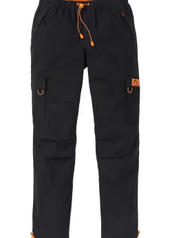 bonprix Pantalon cargo droit et décontracté à taille élastiquée|Homme Pantalons