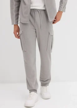 Homme bonprix Vêtements Thermiques|Vêtements De Plein Air|Pantalon cargo en polaire chaude, regular