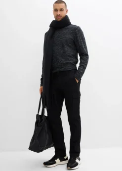 Homme bonprix Vêtements Thermiques|Vêtements De Plein Air|Pantalon cargo thermique regular, extensible, droit