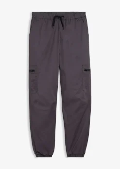 bonprix Pantalon cargo thermique doublé jersey, loose|Enfant Vêtements Enfant|Garçons 9-16 Ans·Vestes Outdoor