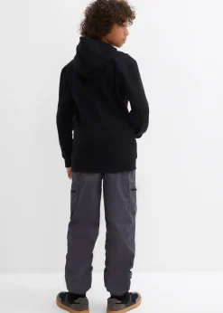 bonprix Pantalon cargo thermique doublé jersey, loose|Enfant Vêtements Enfant|Garçons 9-16 Ans·Vestes Outdoor