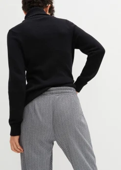 Femme bonprix Vêtements Thermiques|Pantalons|Pantalon chaud avec taille élastique