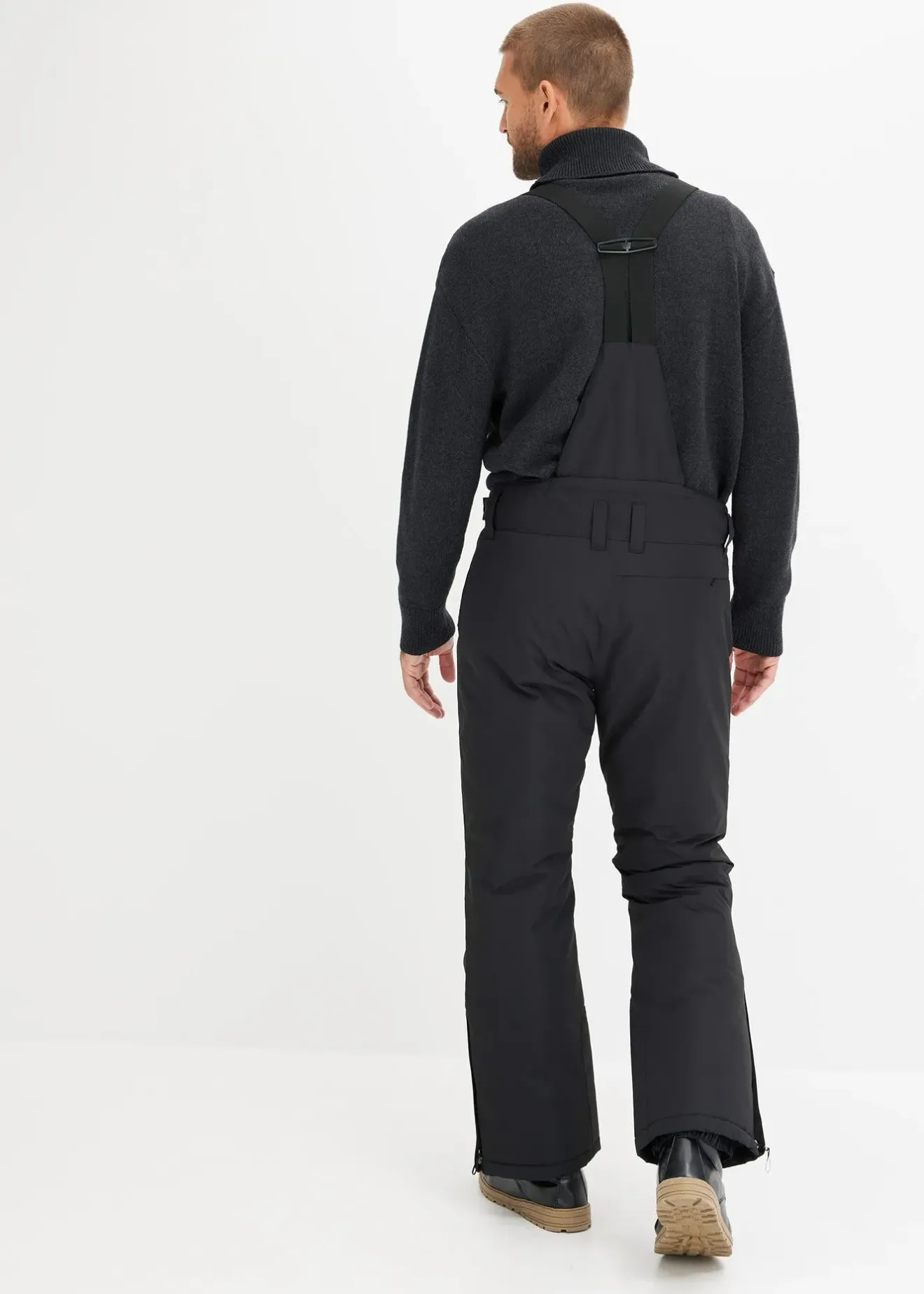 Homme bonprix Vêtements Thermiques|Vêtements De Plein Air|Pantalon chaud et imperméable à bretelles