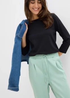 bonprix Pantalon chino en néoprène|Femme Basiques|Pantalons