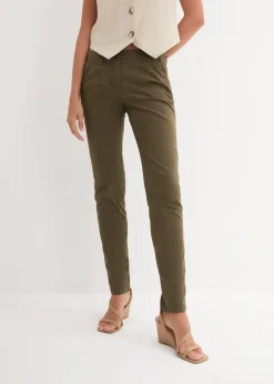 Femme bonprix Tailles Petite|Pantalon chino extensible