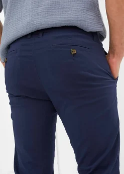 bonprix Pantalon chino extensible regular, coupe droite|Homme Pantalons