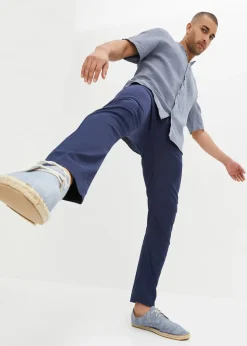 bonprix Pantalon chino extensible regular, coupe droite|Homme Pantalons