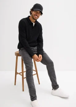 bonprix Pantalon de costume extensible à taille élastiquée, regular|Homme Pantalons