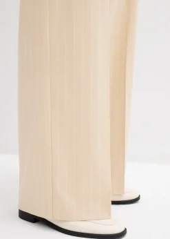 bonprix Pantalon de costume rayé|Femme Pantalons