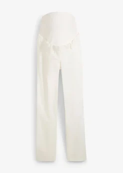 bonprix Pantalon de grossesse élégant avec jambe droite|Femme Femme Enceinte