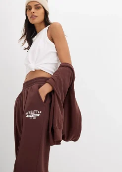 Femme bonprix Sweats|Pantalons|Pantalon de jogging 100% coton