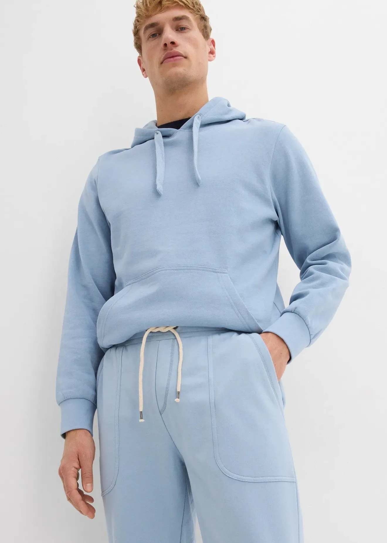 bonprix Pantalon de jogging 100% coton|Homme Vêtements De Sport|Sweats