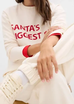 bonprix Pantalon de jogging 100% coton|Femme Sweats|Pantalons