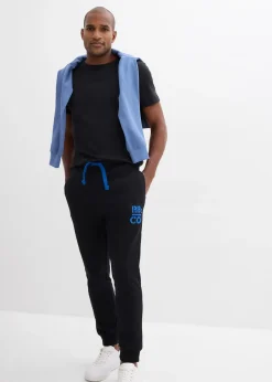 Homme bonprix Vêtements De Sport|Sweats|Pantalon de jogging à détails contrastants