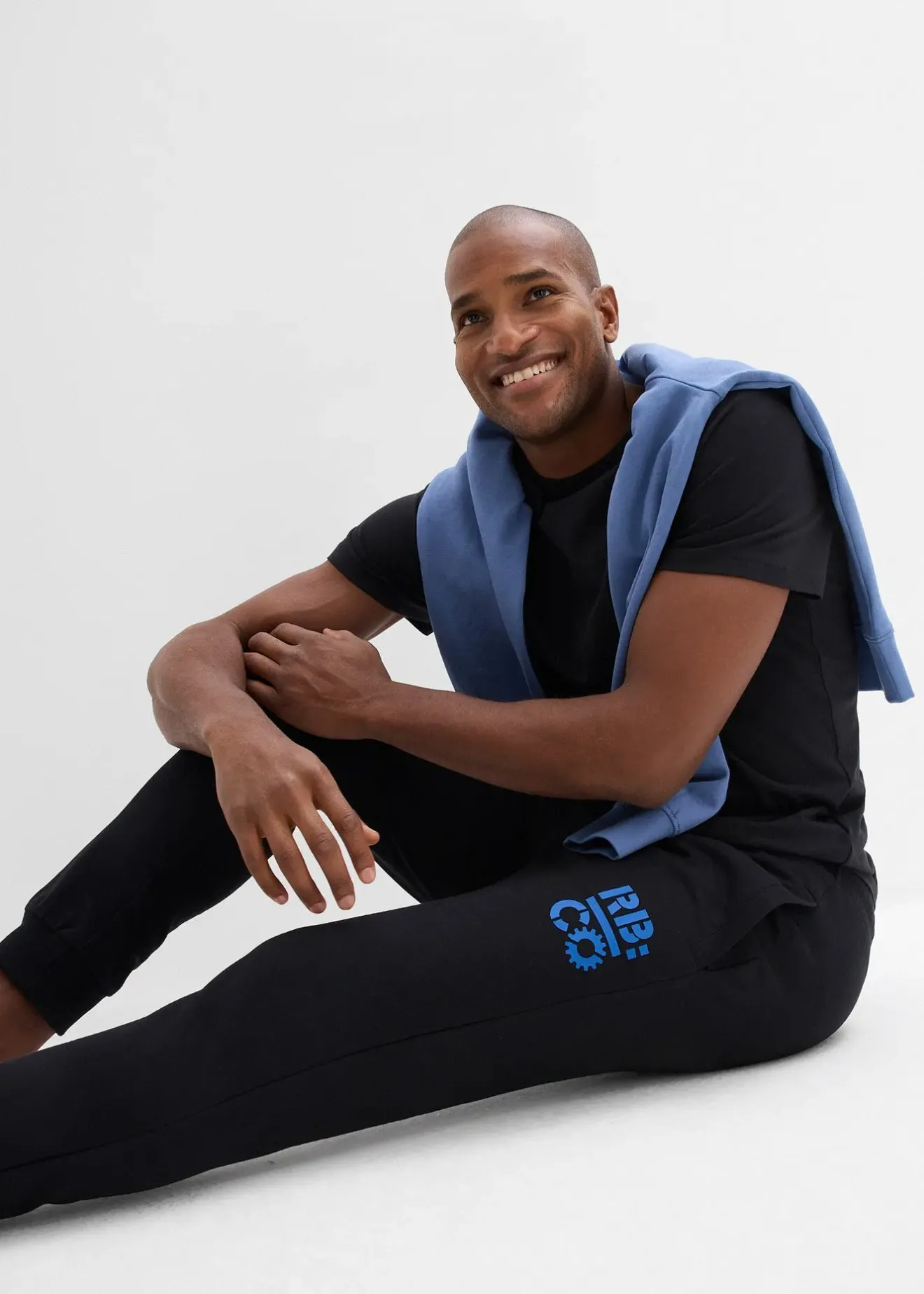 Homme bonprix Vêtements De Sport|Sweats|Pantalon de jogging à détails contrastants