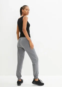 bonprix Pantalon de jogging à finitions élastiquées|Femme Basiques|Sweats
