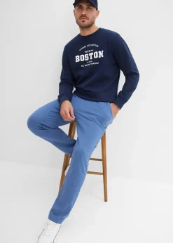 bonprix Pantalon de jogging à jambes droites, intérieur gratté doux|Homme Vêtements De Sport|Sweats