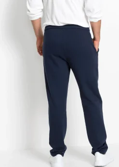 bonprix Pantalon de jogging à jambes droites, intérieur gratté doux|Homme Vêtements De Sport|Sweats