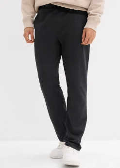 bonprix Pantalon de jogging à jambes droites, intérieur gratté doux|Homme Vêtements De Sport|Sweats
