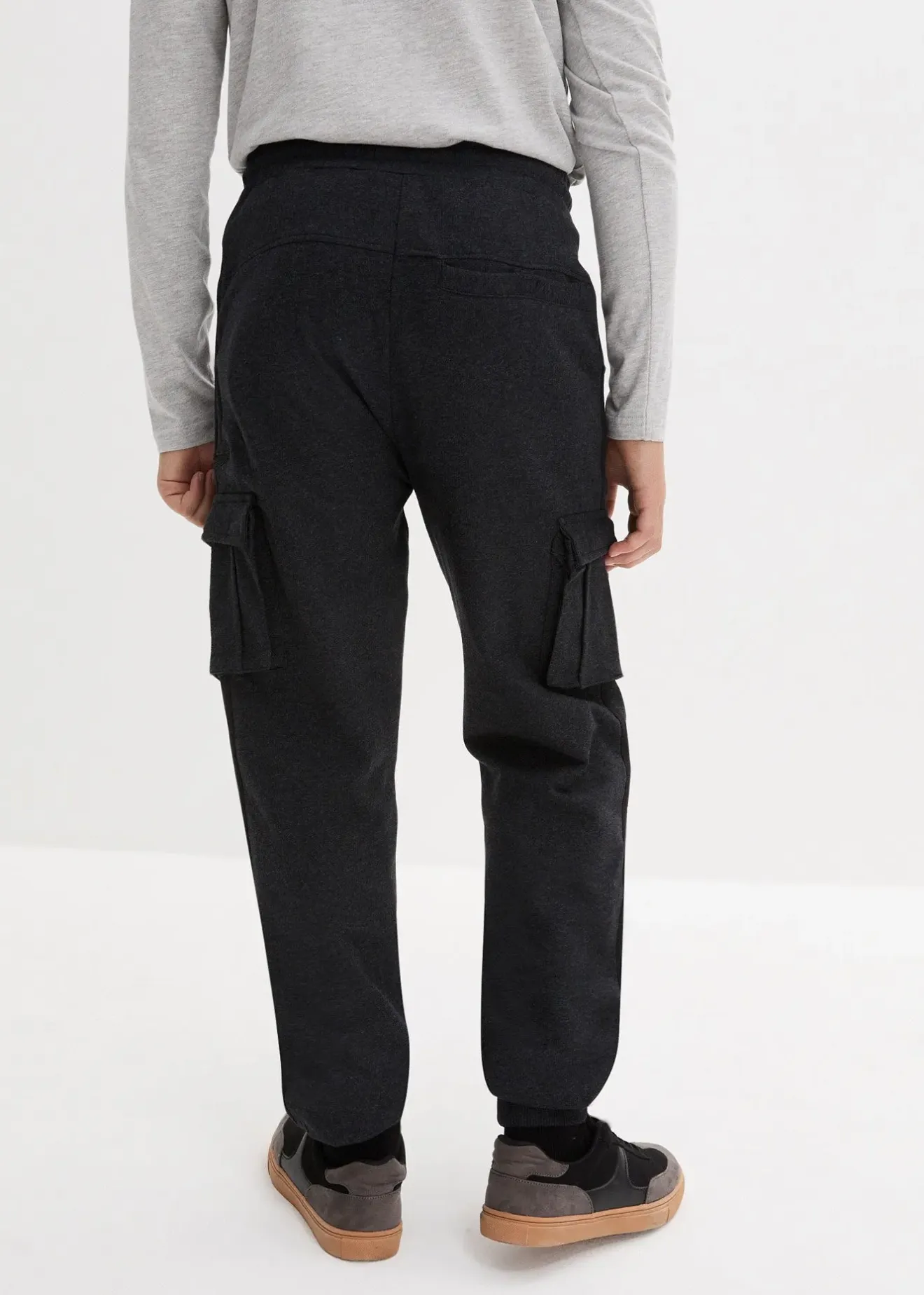 bonprix Pantalon de jogging à poches cargo en coton mélangé|Enfant Vêtements Enfant|Garçons 9-16 Ans·Pantalons