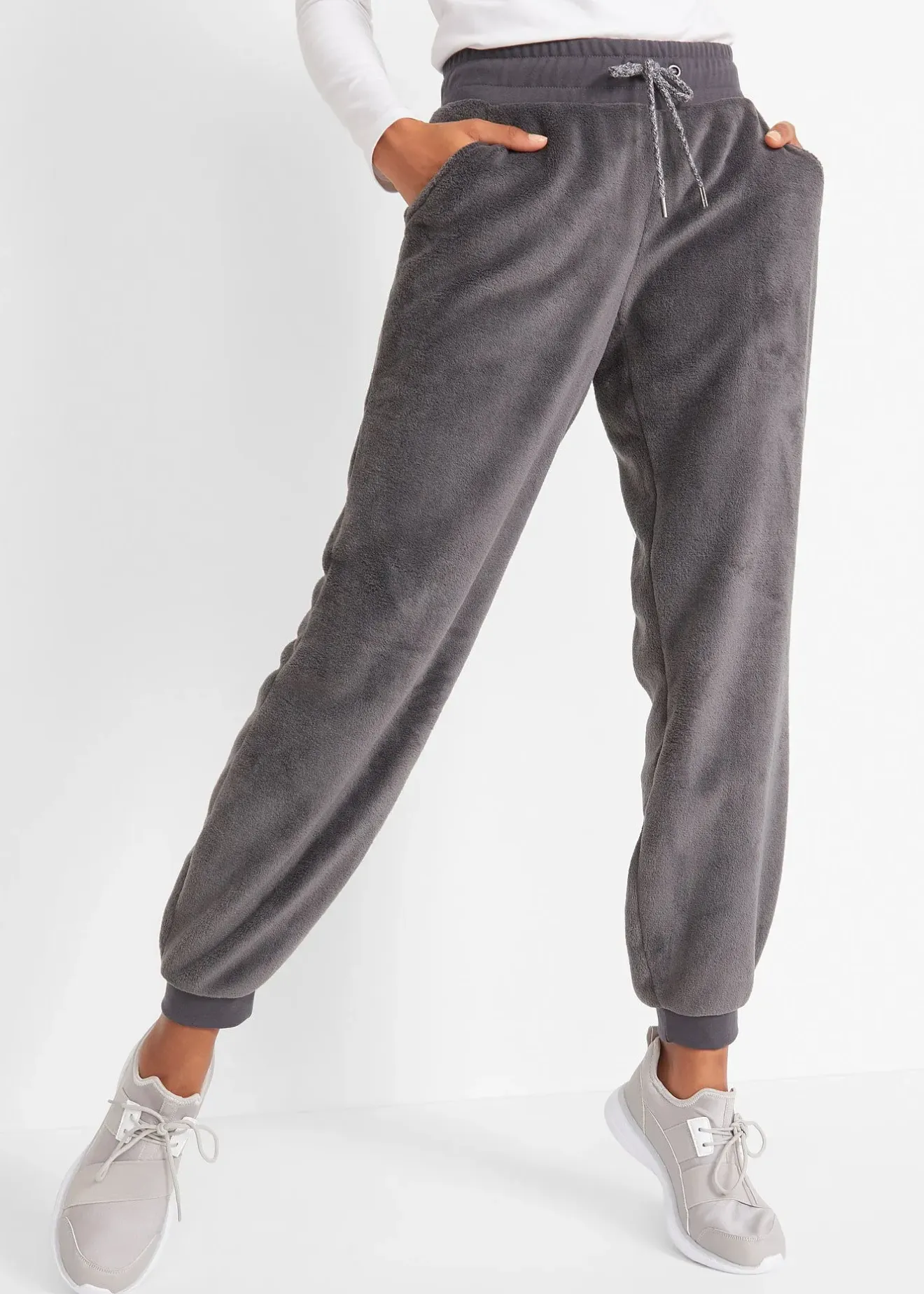 Femme bonprix Sweats|Pantalons|Pantalon de jogging à taille élastiquée