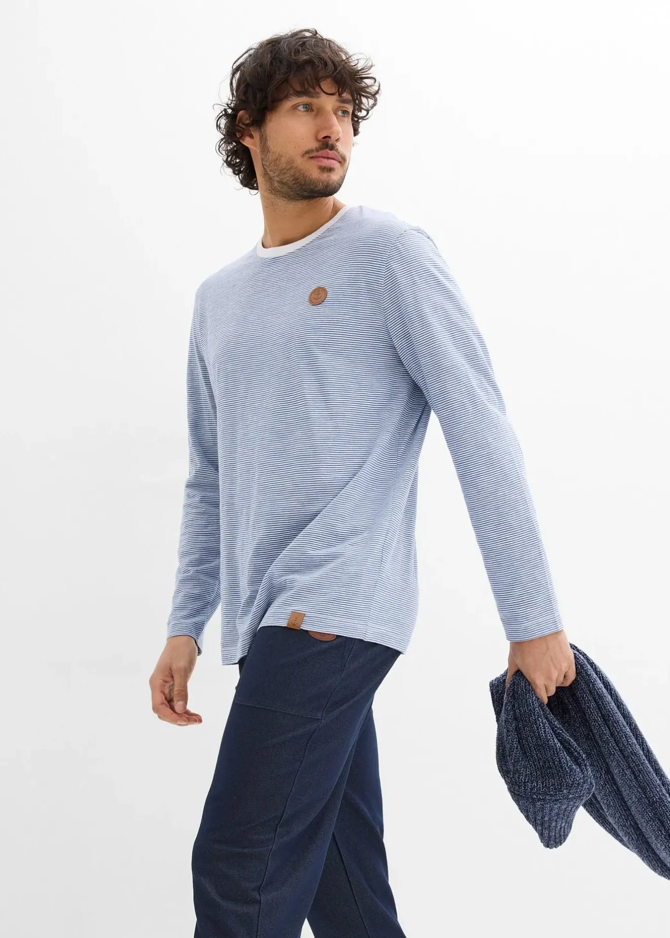 bonprix Pantalon de jogging aspect denim|Homme Sweats|Pantalons