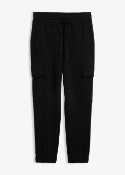 Homme bonprix Vêtements De Sport|Pantalons|Pantalon de jogging avec poches cargo, loose