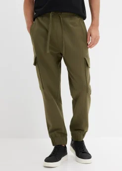 Homme bonprix Vêtements De Sport|Pantalons|Pantalon de jogging avec poches cargo, loose