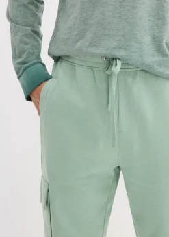 Homme bonprix Vêtements De Sport|Pantalons|Pantalon de jogging avec poches cargo, loose