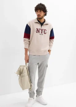 bonprix Pantalon de jogging avec poches cargo, loose|Homme Vêtements De Sport|Pantalons