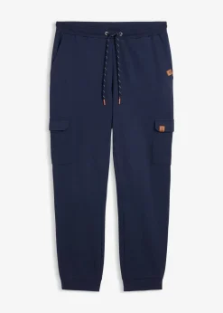 Homme bonprix Vêtements De Sport|Sweats|Pantalon de jogging cargo 100% coton