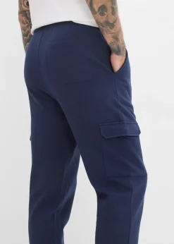 Homme bonprix Vêtements De Sport|Sweats|Pantalon de jogging cargo 100% coton