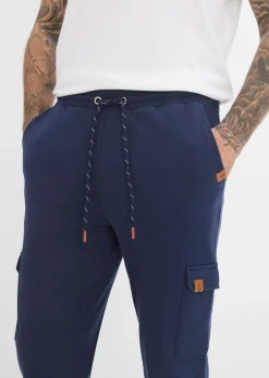 Homme bonprix Vêtements De Sport|Sweats|Pantalon de jogging cargo 100% coton