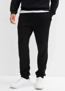 Homme bonprix Vêtements Thermiques|Vêtements De Plein Air|Pantalon de jogging chaud avec poches zippées pratiques