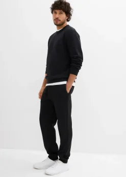 Homme bonprix Vêtements Thermiques|Vêtements De Plein Air|Pantalon de jogging chaud avec poches zippées pratiques